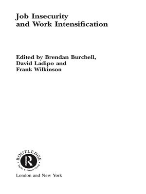cover image of Job Insecurity and Work Intensification